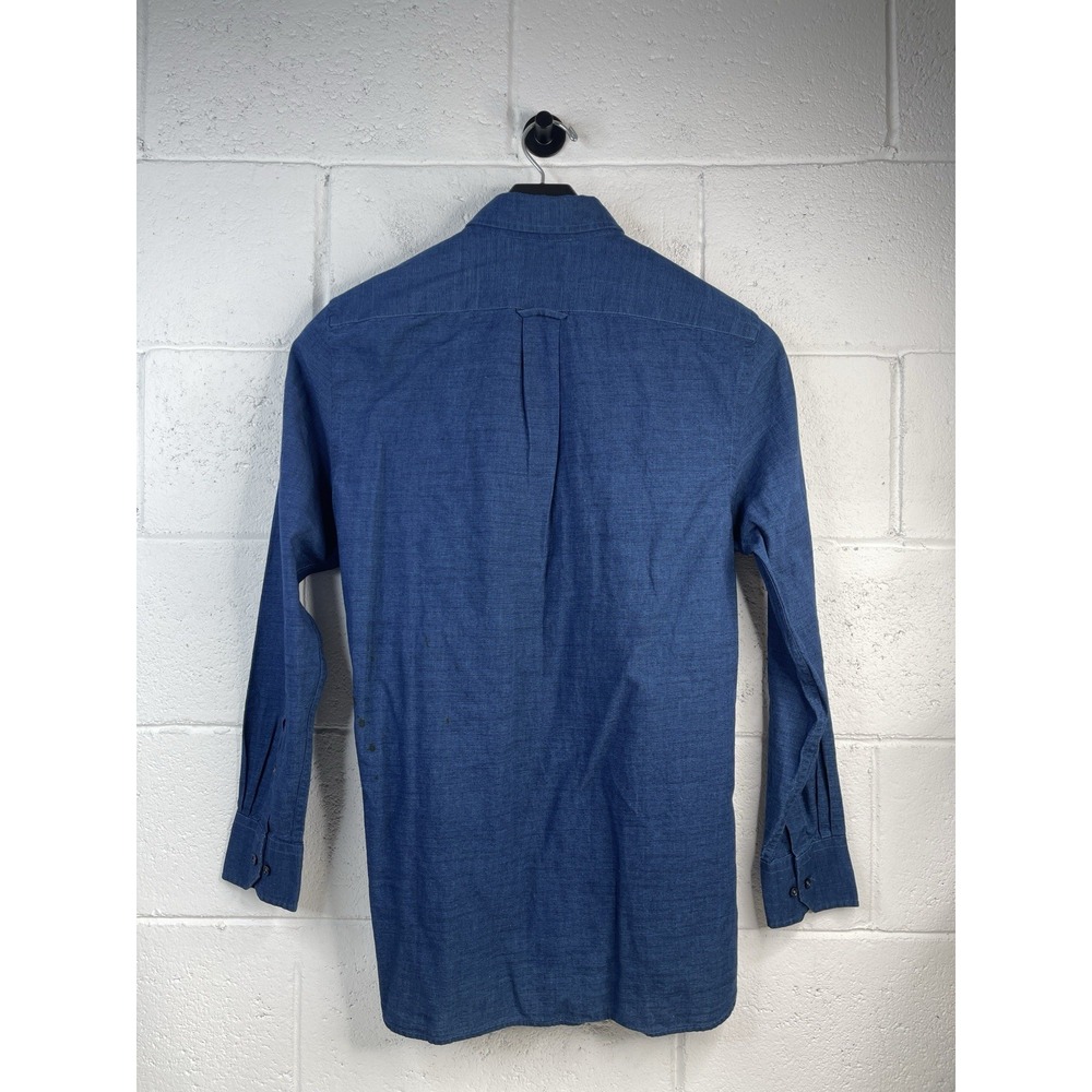 Southern Tide Shirt Men Small Blue Trim Fit Long Sleeve Button Down Cotton NWT - Picture 7 of 8